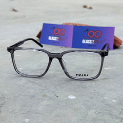 Prada – 1334 – 54 – Grey –  Acetate - Optics – Unisex - Premium