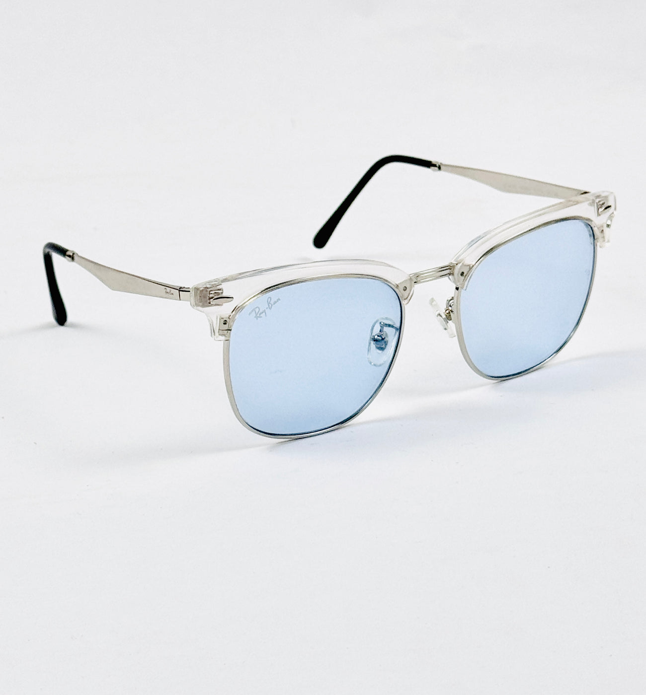 RayBan – 4418 – 56 – Silver Blue –  Metal - Sunglasses – Unisex - Premium