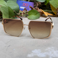 Fendi  – 4014 - 59 – Golden Brown Gradient – Metal - Sunglasses – Ladies - Premium