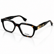 Cartier – 25266 – 52 – Tortoise –  Acetate- Optics – Unisex - Premium