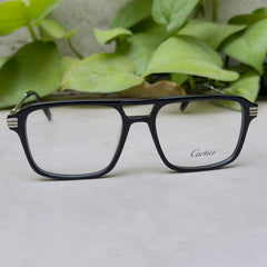 Cartier - 0370 – 54 – Black –  Acetate - Metal - Optics – Unisex - Premium