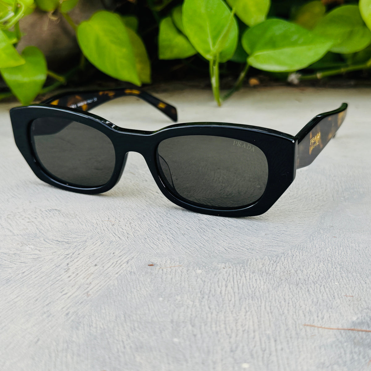 Prada – B05S - 52 – Tortoise Green – Acetate - Sunglasses – Unisex - Premium