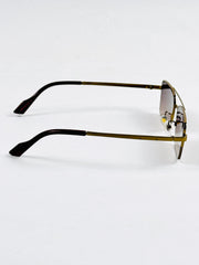 Cartier – 2658 – 62 – Brown – Metal – Sunglasses – Unisex