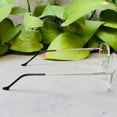 Serova – 043 – 53 – Silver –  Metal - Optics – Rimless - Unisex
