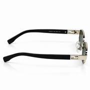 Fendi – 4026 - 54 – Silver Black – Metal - Sunglasses – Unisex - Premium