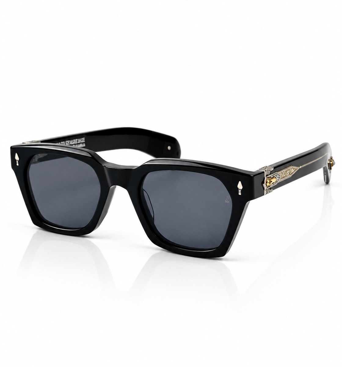Jacques Marie Mage – STERETT – 52 – Black – Acetate – Sunglasses – Unisex - Premium