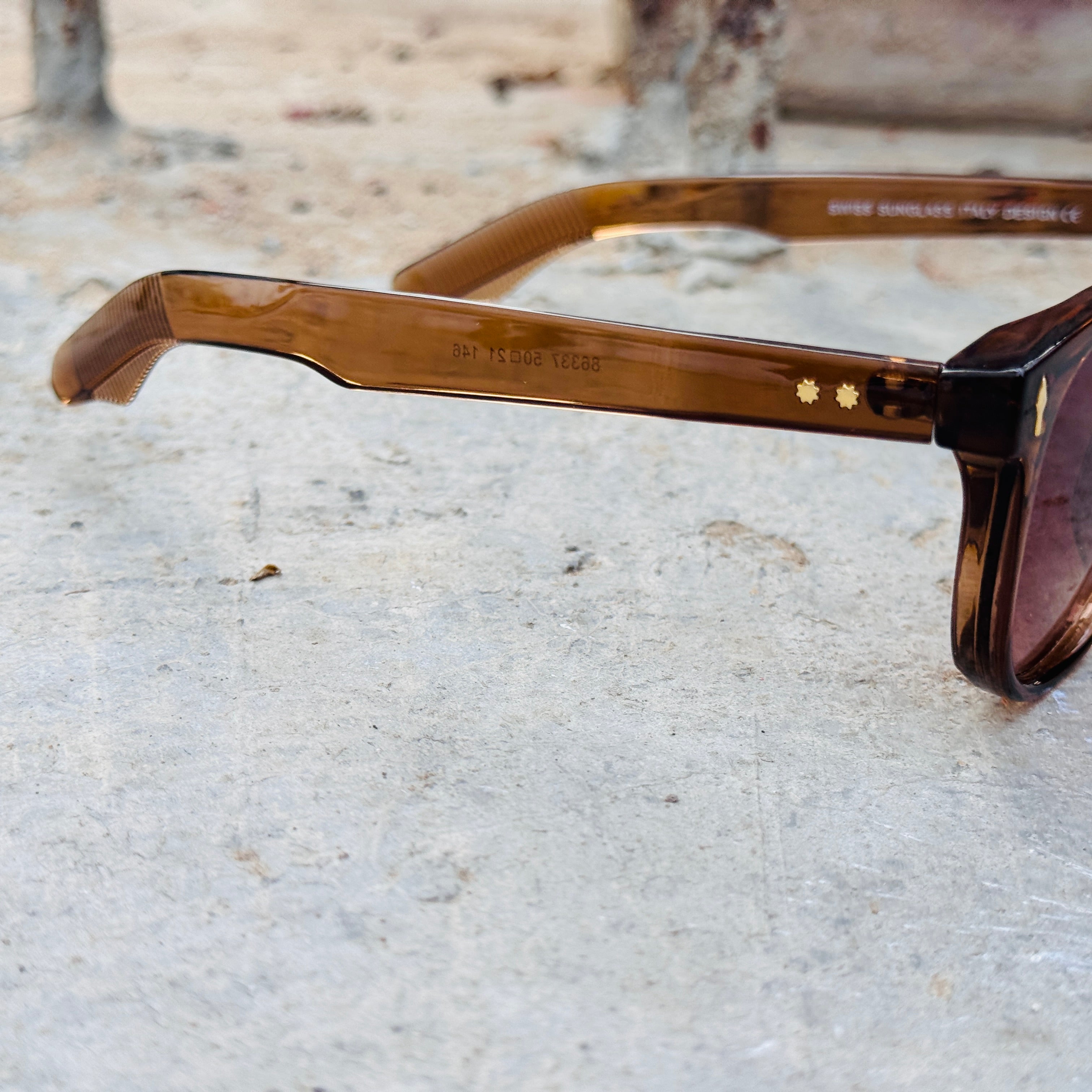 Moscot – 86337 – 50 - Mustard – Acetate  – Sunglasses - Unisex