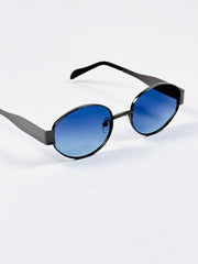 Celine – Triomphe - 55 – Black Blue – Metal – Sunglasses - Unisex
