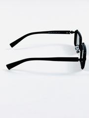 Balmain – 98038 - 52 - Black – Metal – Sunglasses - Unisex