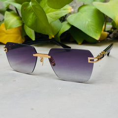 Dita – 152 - 60 –  Golden Black Gradient - Metal - Sunglasses – Unisex - Premium