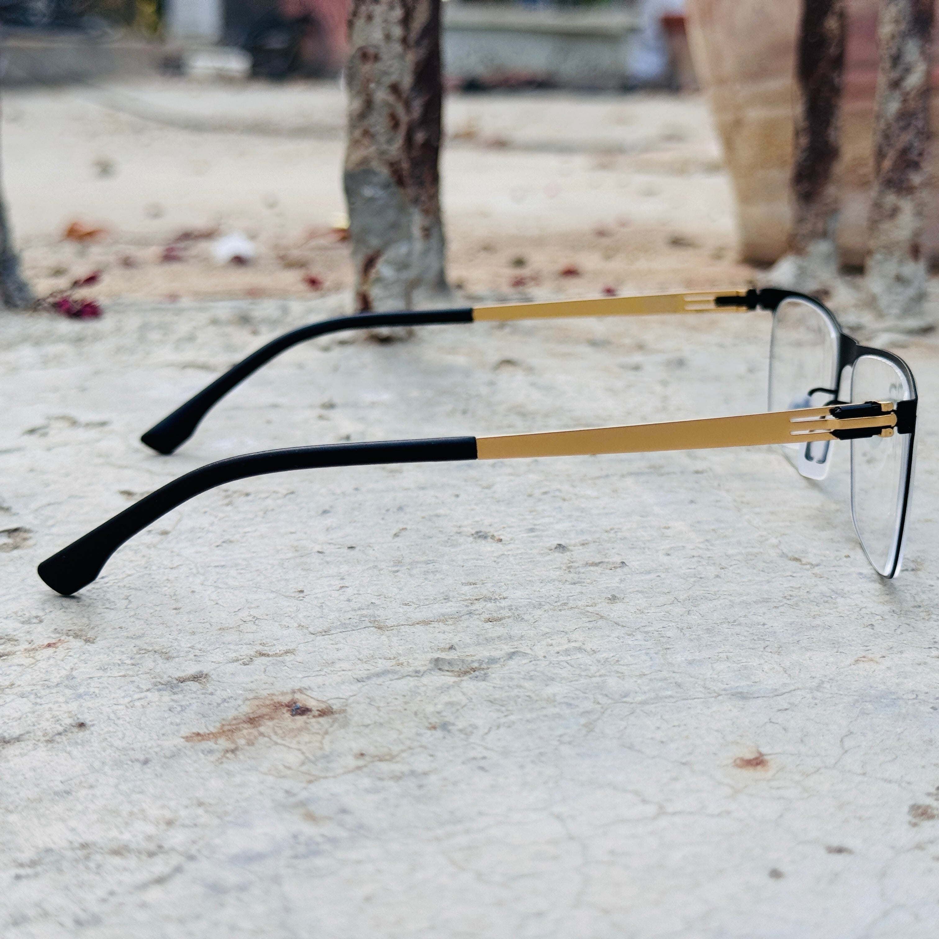 ICI BERLIN (Original) – Seekorso – 54 – Golden Black –  Metal - Optics – Unisex - Premium