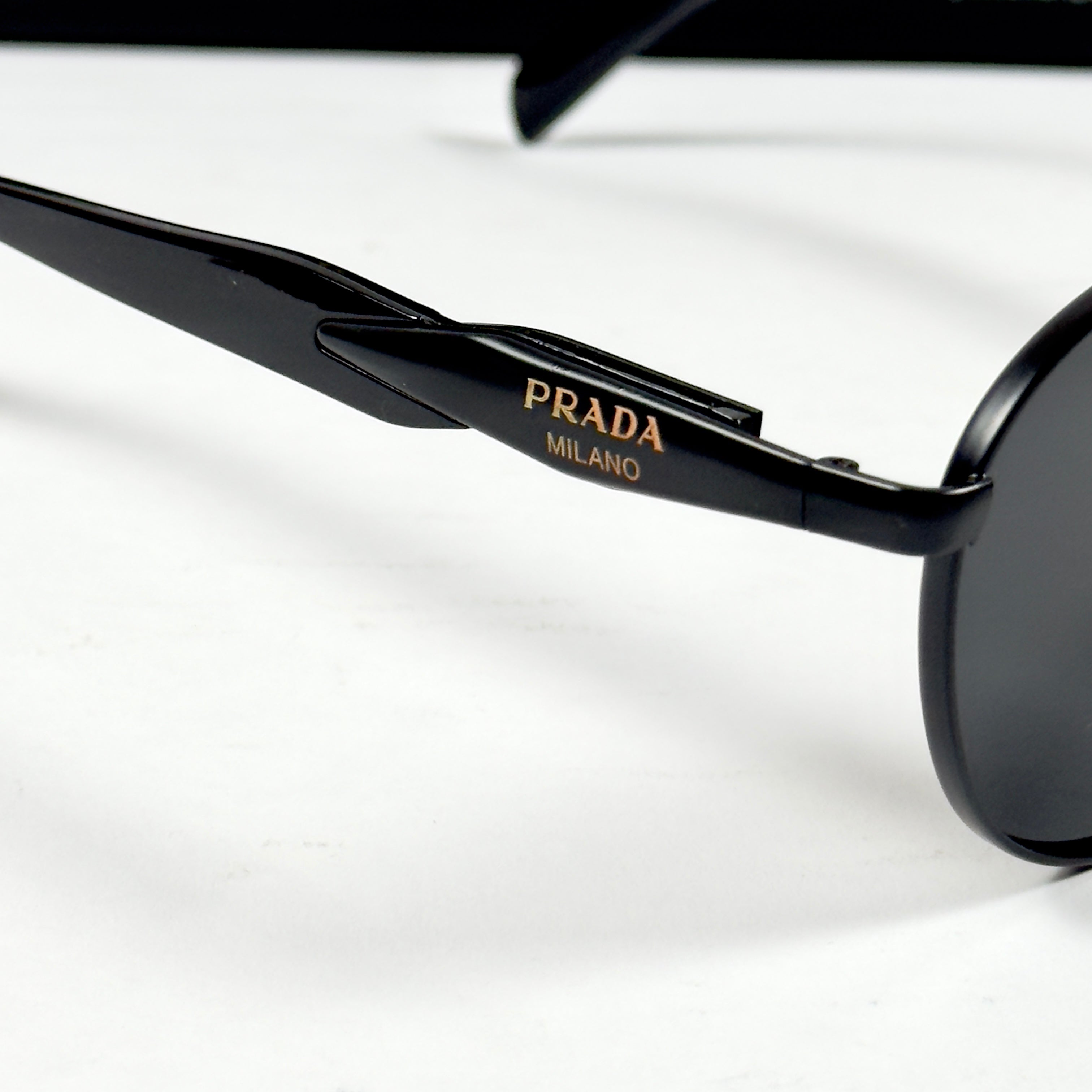 Prada – 56ZS – 54 – Black – Metal – Sunglasses – Unisex