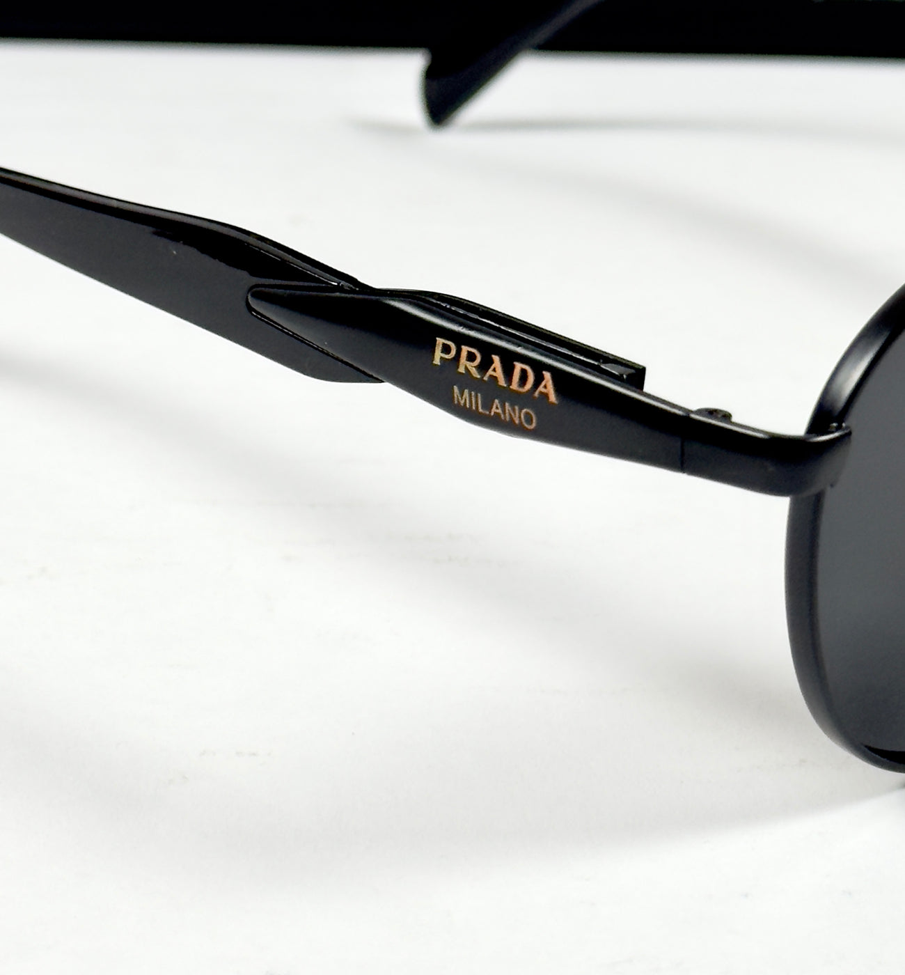 Prada – 56ZS – 54 – Black – Metal – Sunglasses – Unisex
