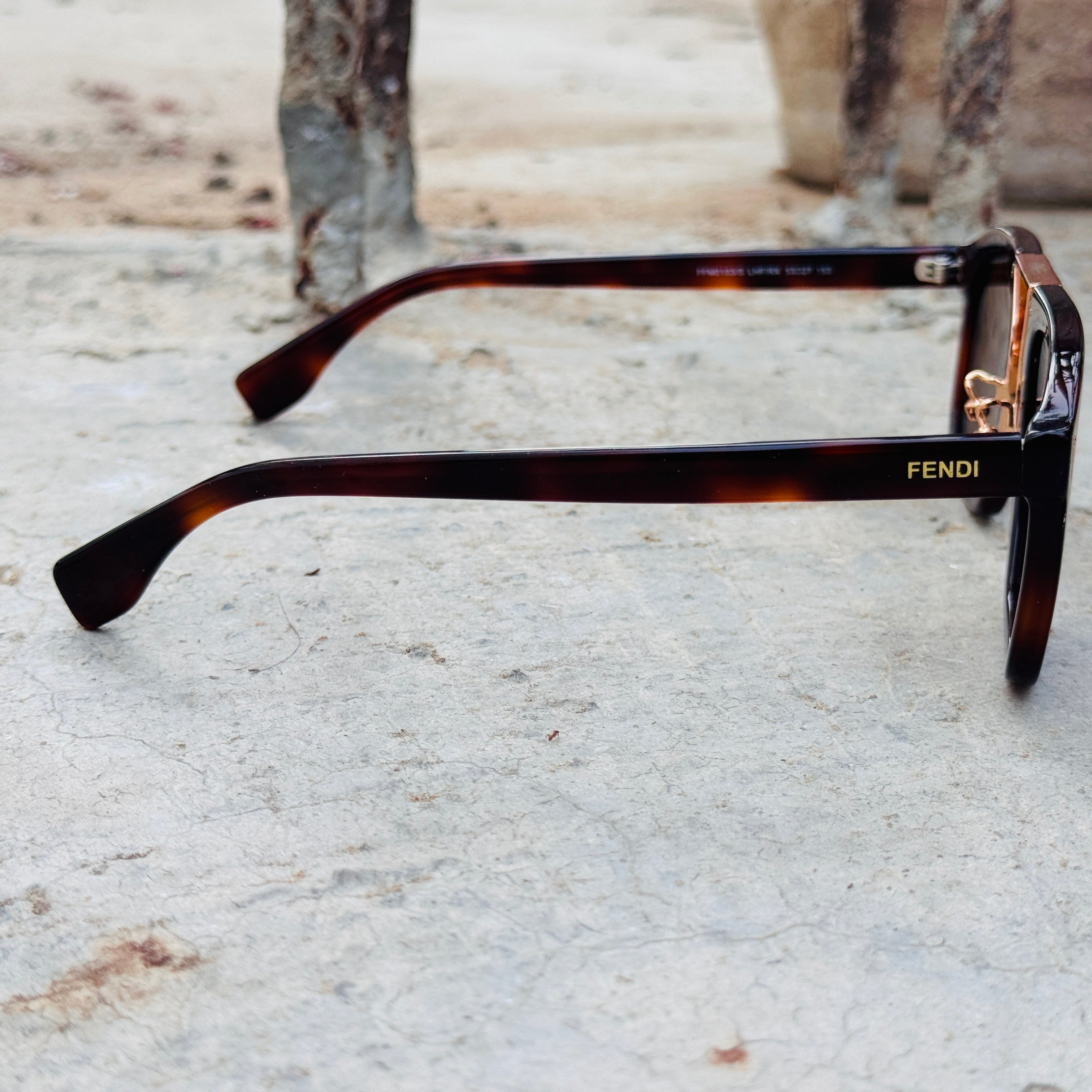 Fendi – 8035 - 55 – Brown - Acetate - Sunglasses – Unisex - Premium