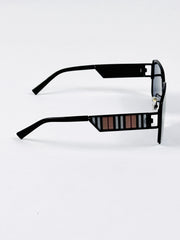 Burberry – 2A478 – 56 – Black – Metal – Sunglasses – Unisex