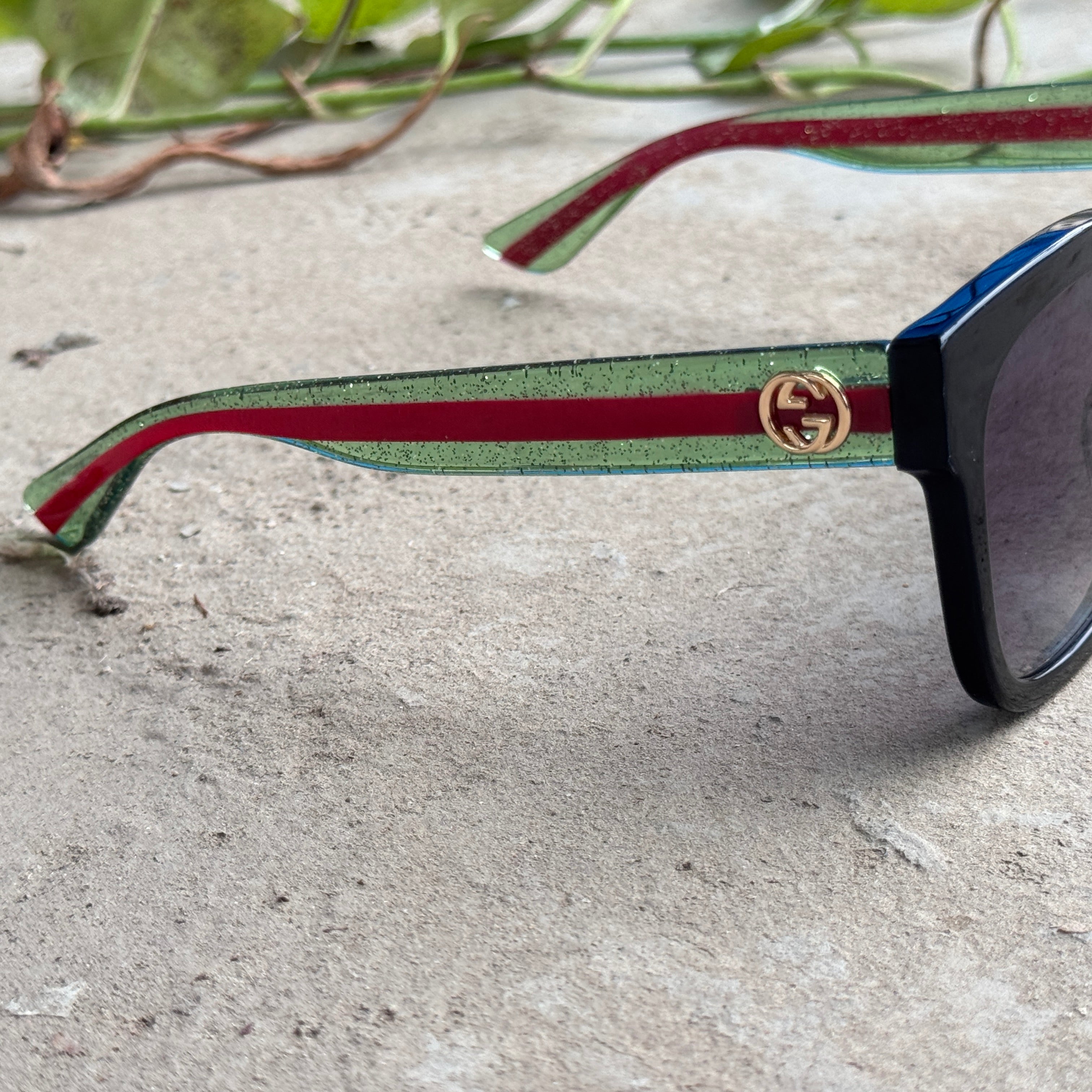 Gucci – 1338 - 50 – Black Gradient - Acetate - Sunglasses – Ladies - Premium