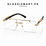 Rimless – 2343 – 53 – Golden –  Metal - Optics – Unisex (Transition)