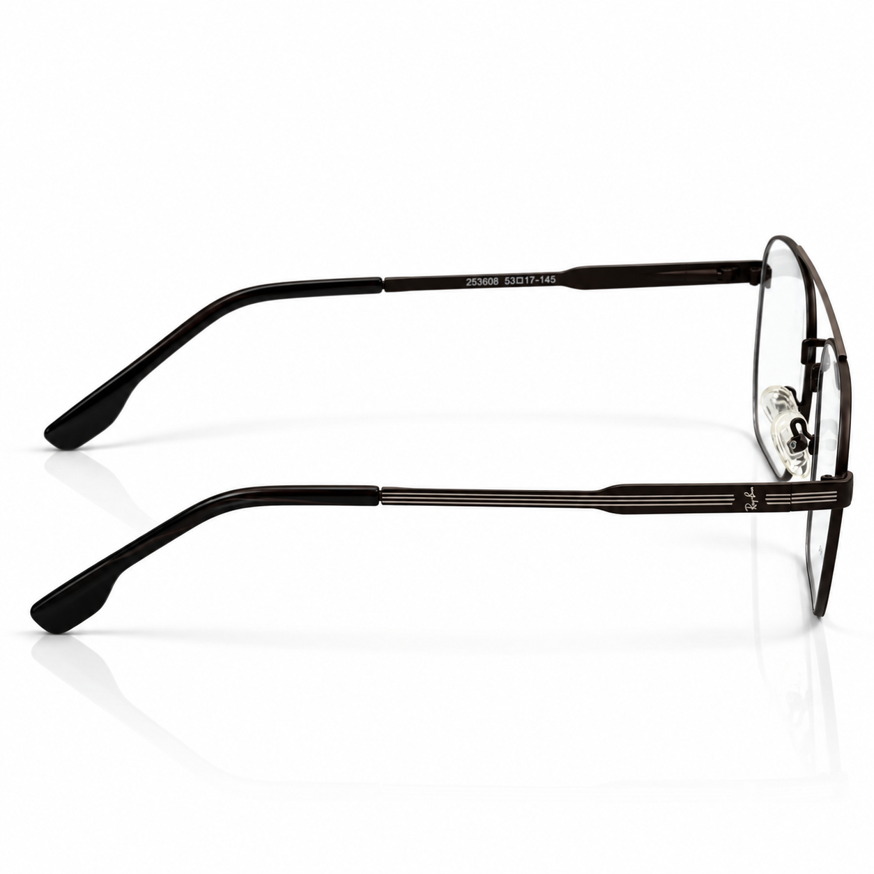 Rayban – 253608 – 53 - Brown – Metal – Optics - Unisex