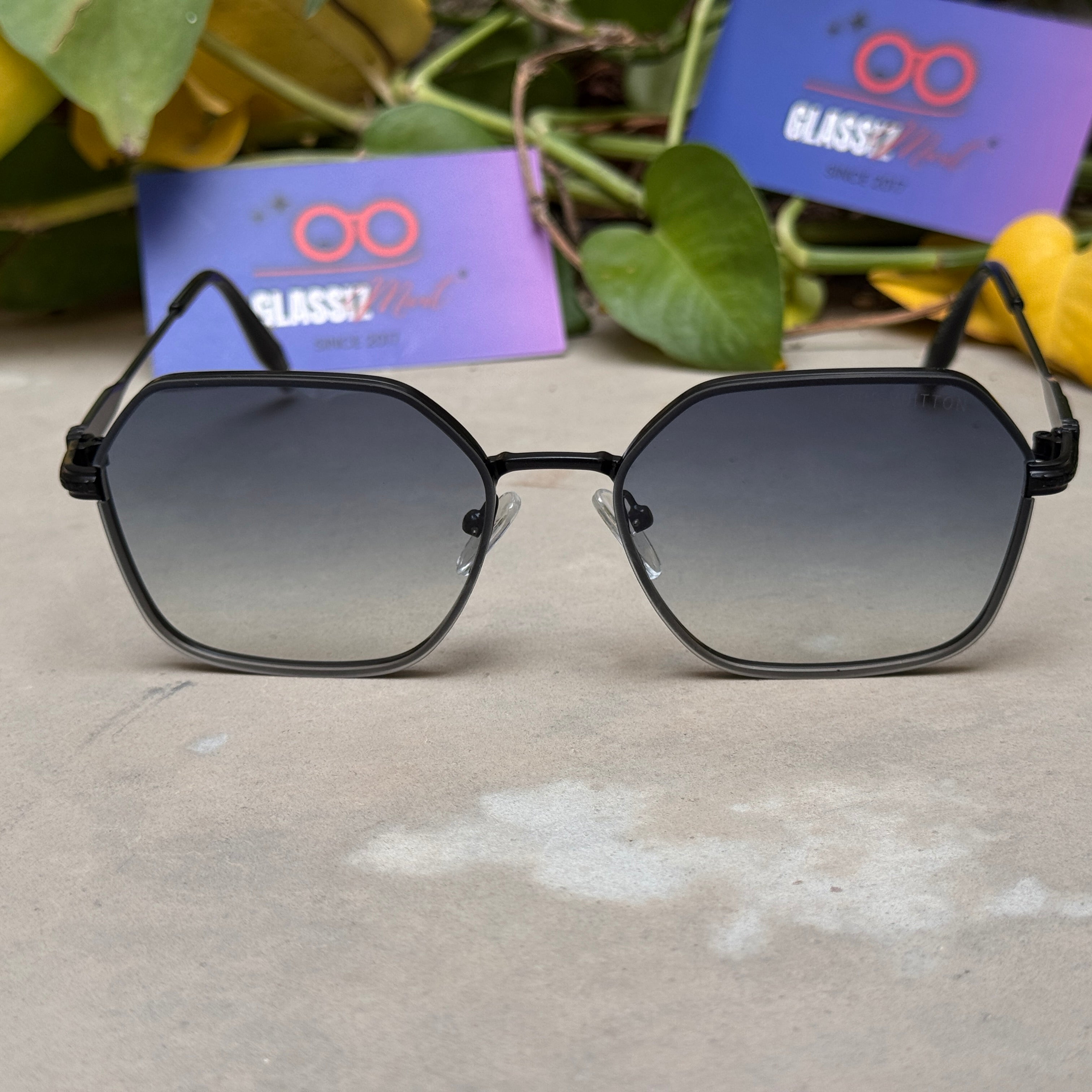 Louis Vuitton – 391 – 55 – Blue Gradient – Metal – Sunglasses – Unisex