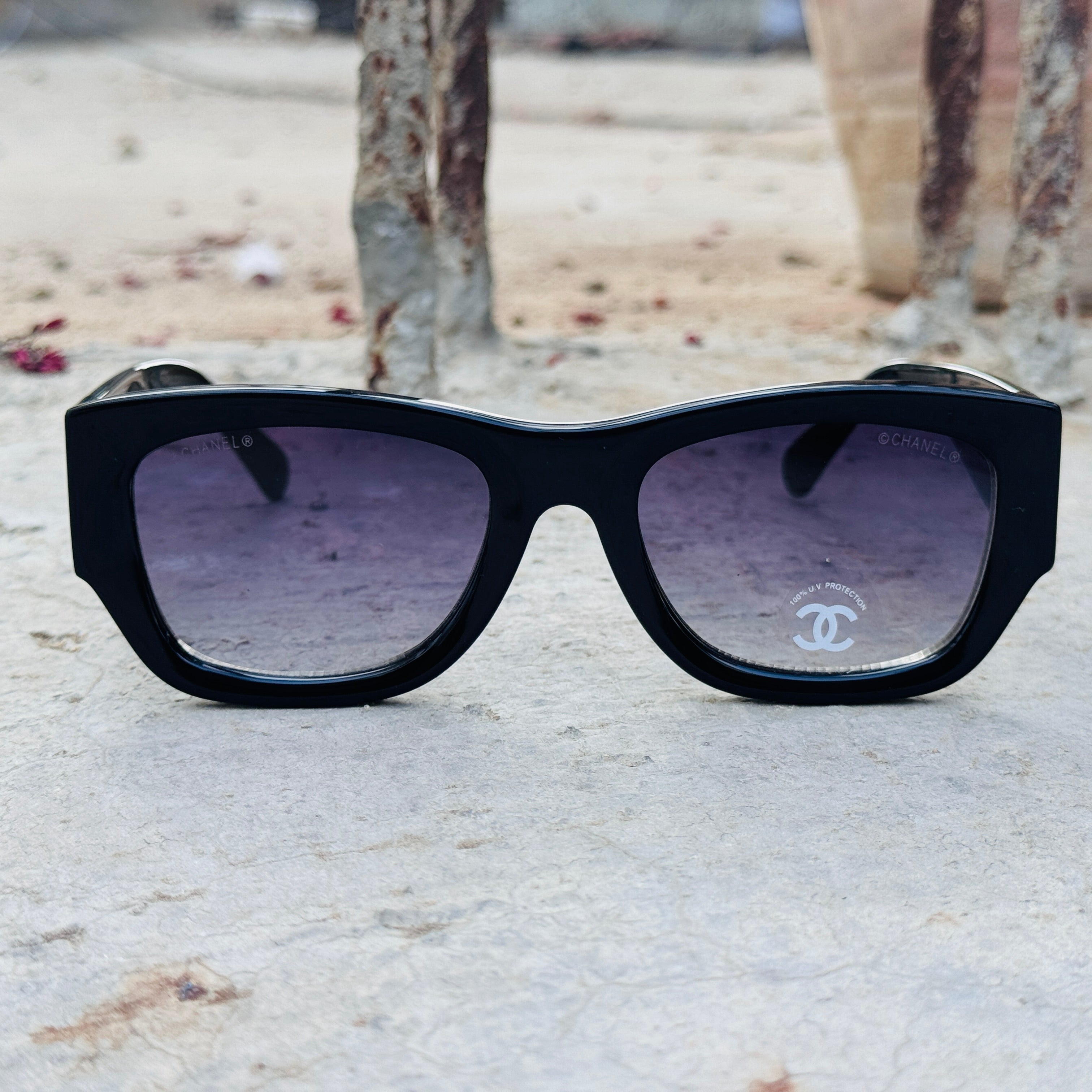 Chanel – 5507 - 54 – Black Gradient - Acetate - Sunglasses – Unisex - Premium