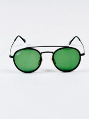 Ray Ban – 3647 – 51 – Black Green – Metal – Sunglasses – Unisex