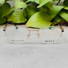 Gucci – 135311 – 51 – Golden –  Metal - Optics – Unisex