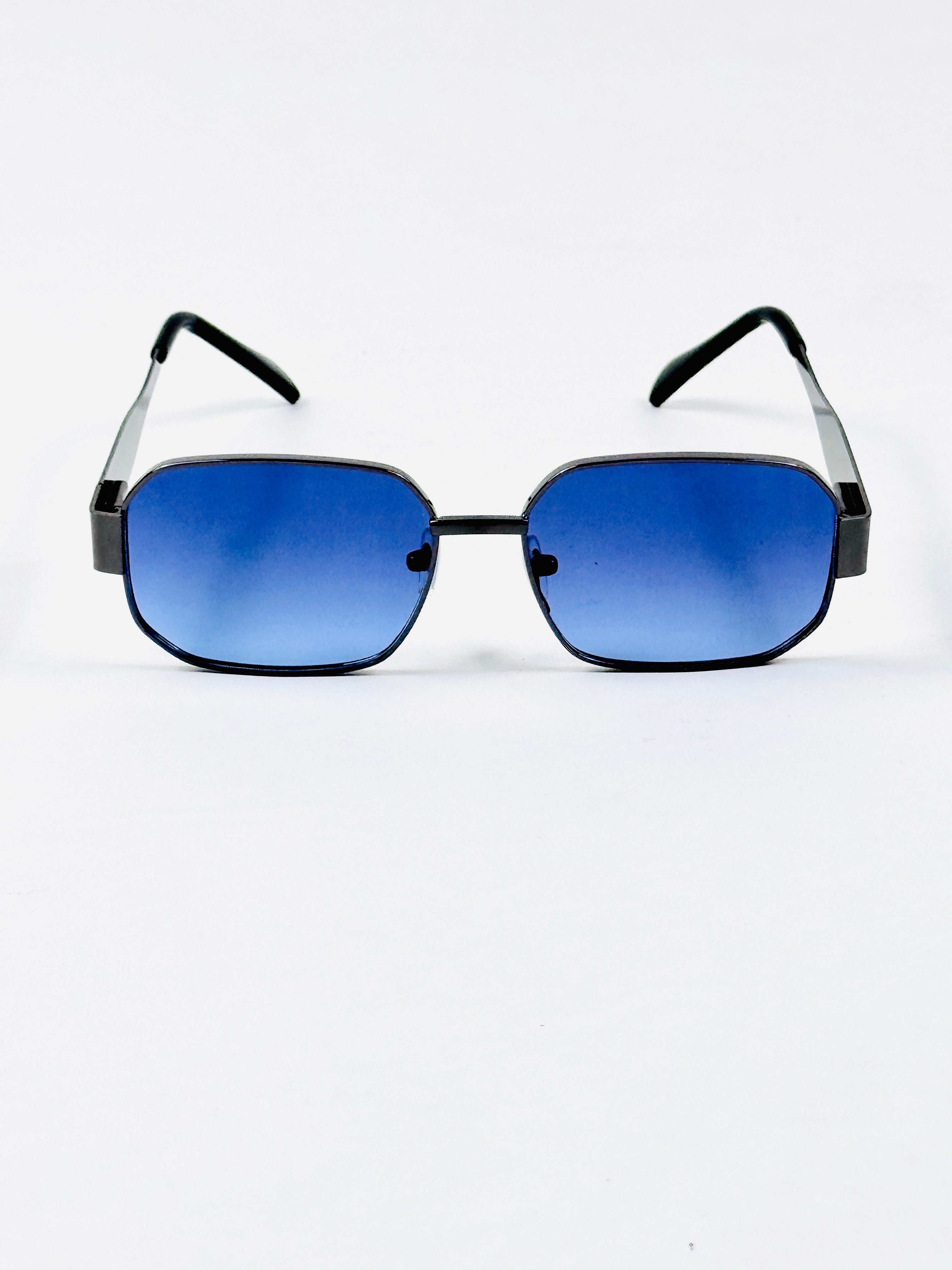 Celine – Triomphe - 55 – Black Blue – Metal – Sunglasses - Unisex