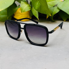 Dita – 2030 - 60 –  Black Gradient - Metal - Sunglasses – Unisex - Premium