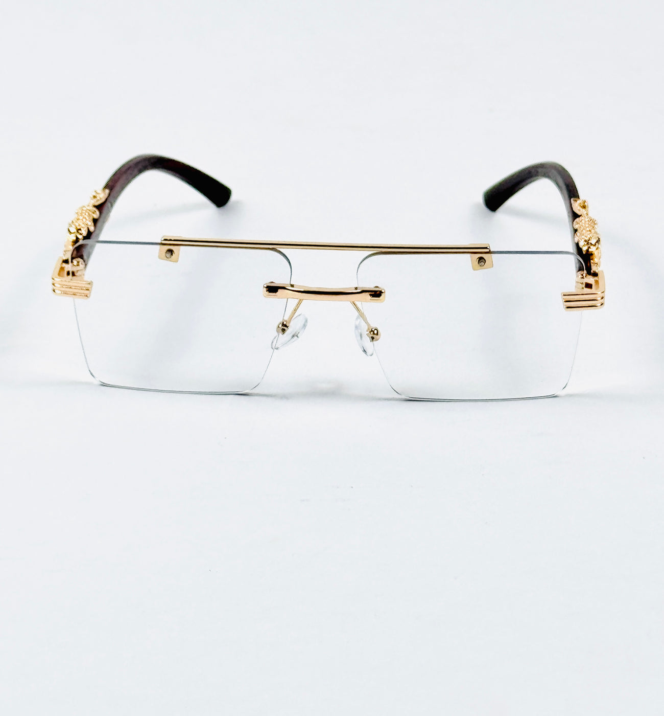 Rimless – 2343 – 53 – Golden –  Metal - Optics – Unisex (Transition)