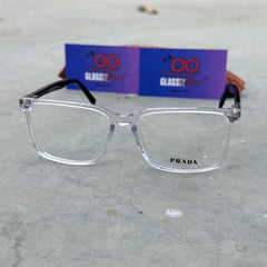 Prada – 1334 – 54 – Transparent –  Acetate - Optics – Unisex - Premium