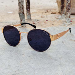 Celine – 2152 - 58 – Golden Black – Metal – Sunglasses - Unisex