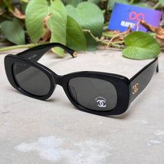 Chanel – 5488 - 52 – Black – Acetate - Sunglasses – Ladies - Premium