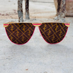 Fendi – 0467 - 65 – Golden Brown - Metal - Sunglasses – Unisex - Premium