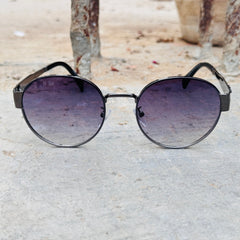 Celine – 2405 - 58 – Grey Black – Metal – Sunglasses - Unisex