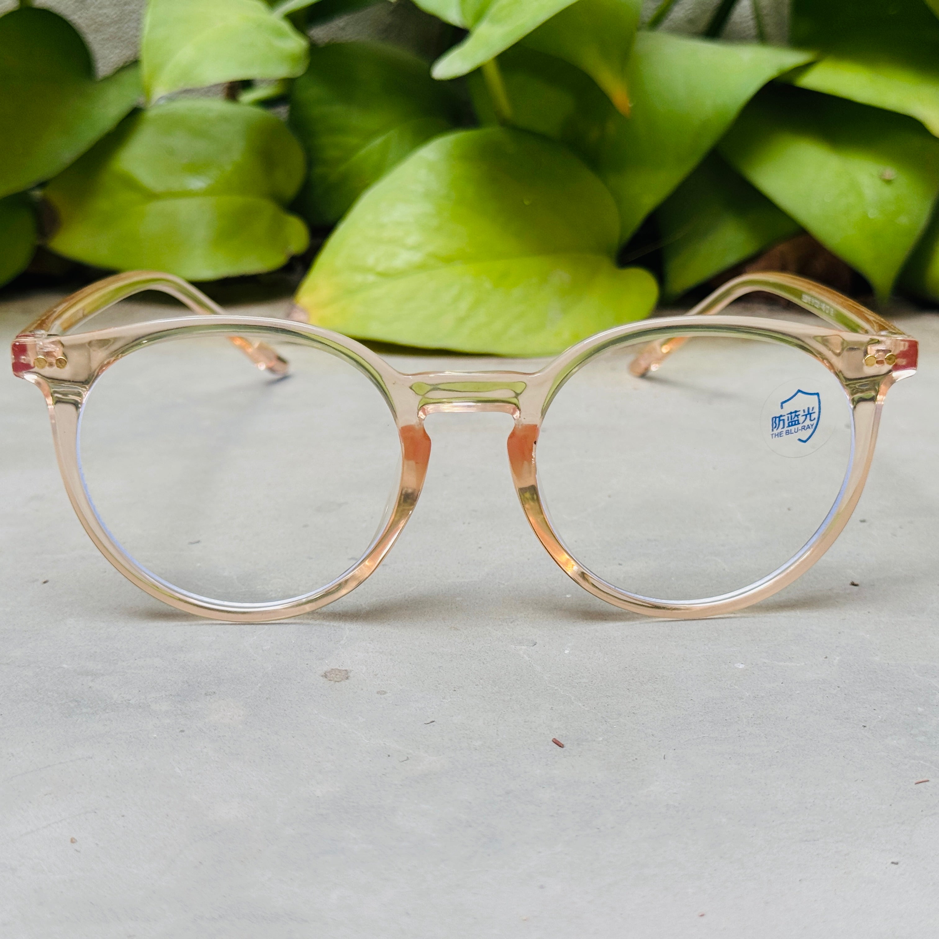 Dior – 52010 – 48 – Orange Translucent –  Acetate - Optics – Unisex