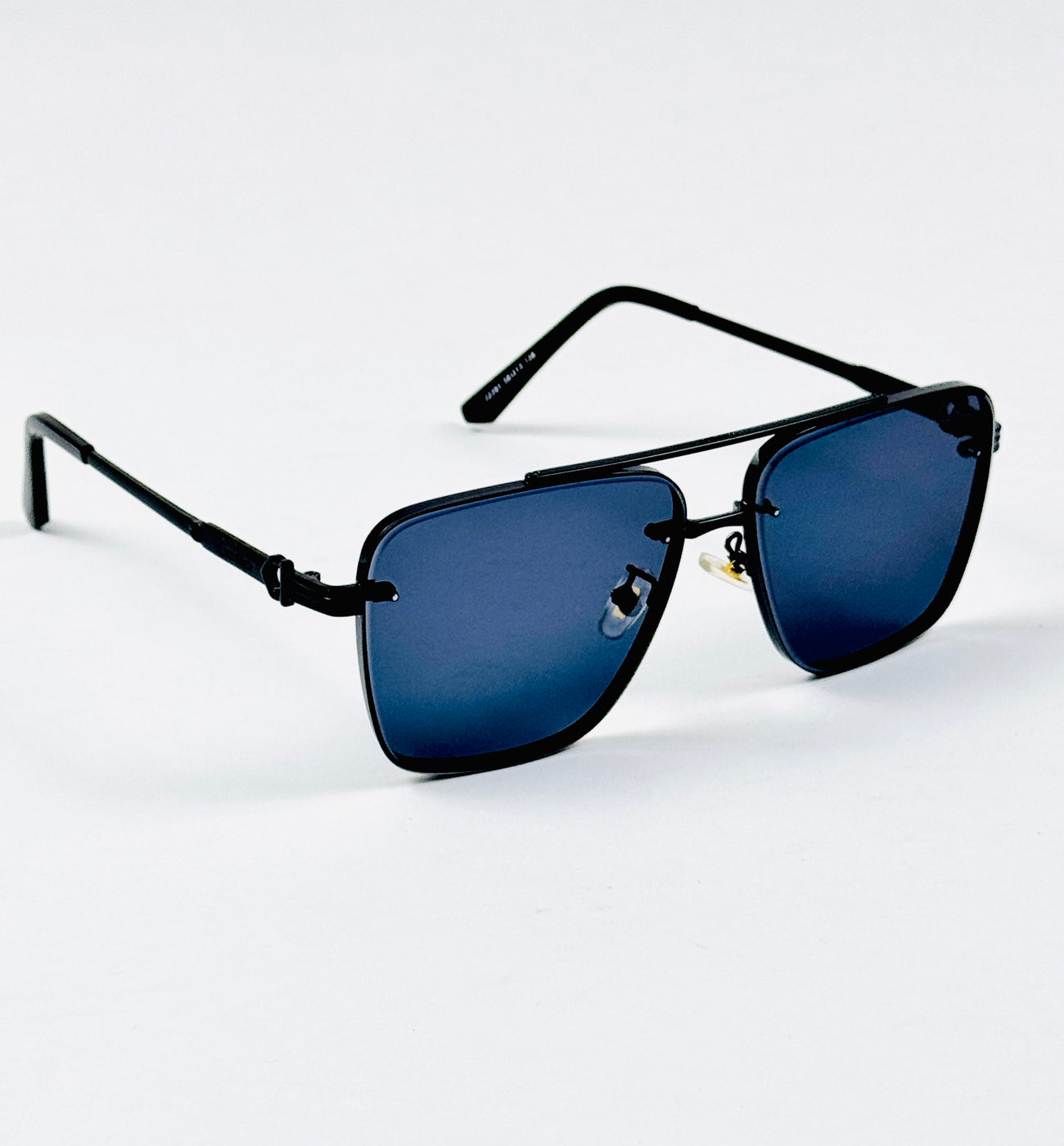 Cartier – 22391 – 58 – Black – Metal – Sunglasses – Unisex