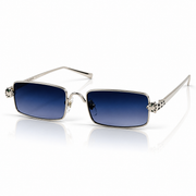 Cartier – 0473 - 54 – Silver Gradient - Metal - Sunglasses – Unisex - Premium