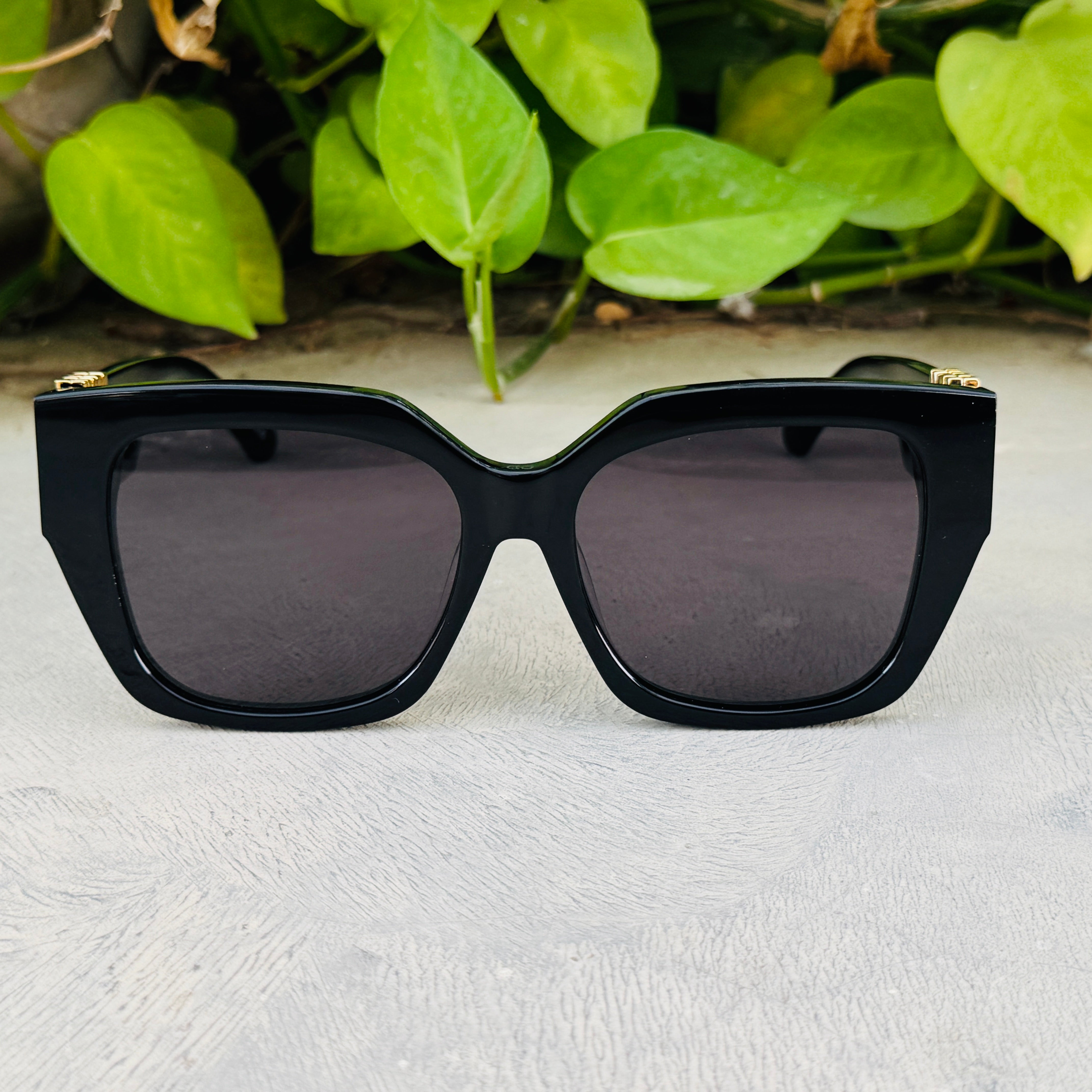 Dior – S2F - 56 –  Black – Acetate - Sunglasses – Ladies - Premium