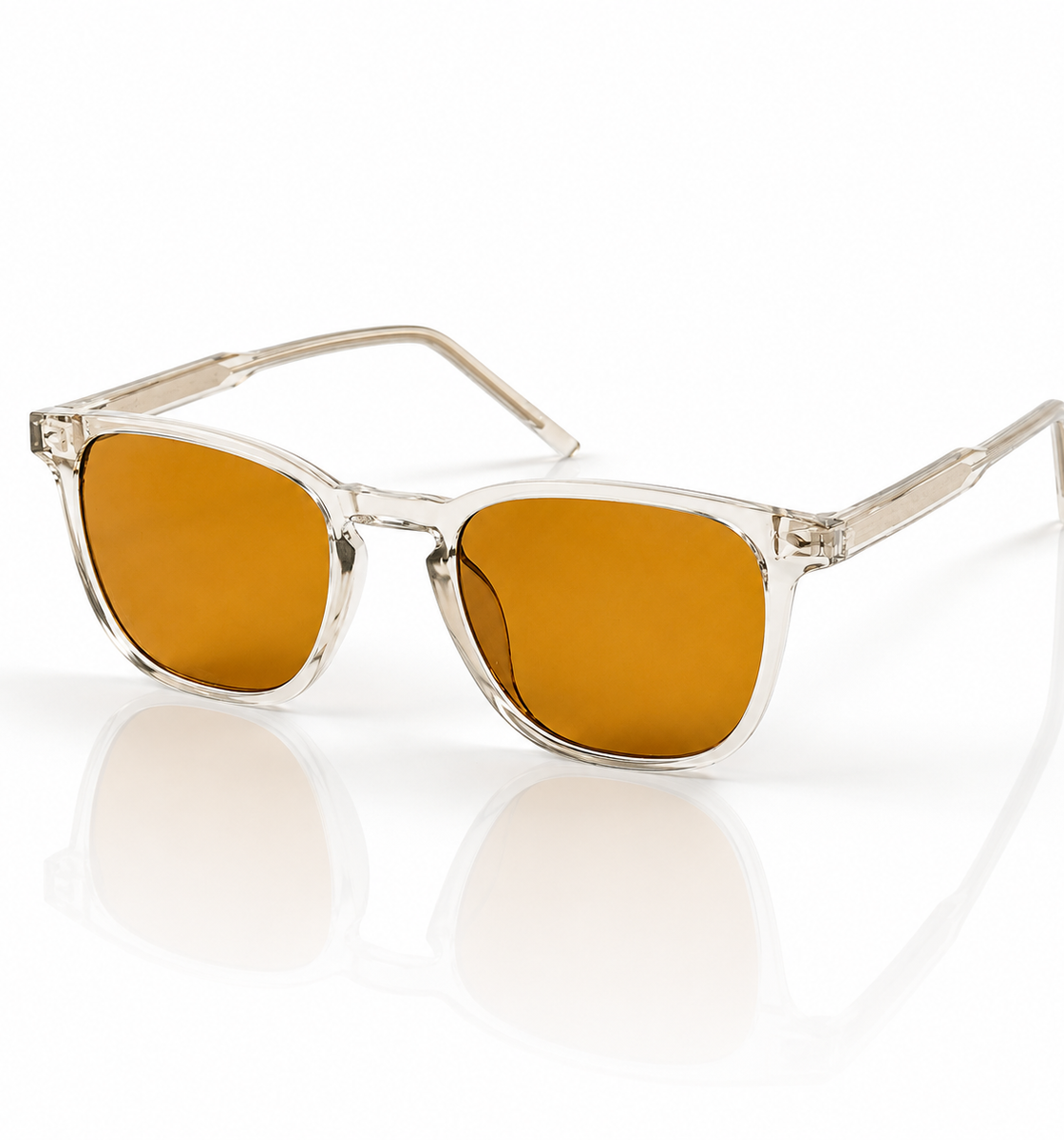 Moscot - 6283 – 51 – Transparent Brown – Acetate – Sunglasses – Unisex