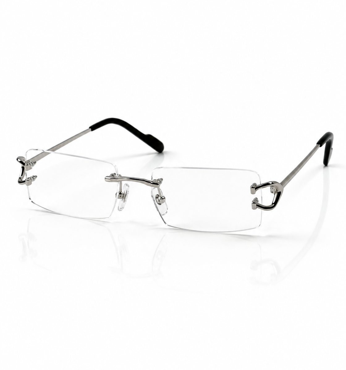 Cartier – 0488 – 56 – Silver - Metal - Optics – Unisex - Premium