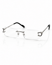 Cartier – 0488 – 56 – Silver - Metal - Optics – Unisex - Premium