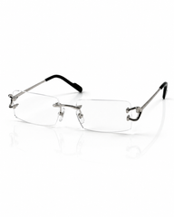 Cartier – 0488 – 56 – Silver - Metal - Optics – Unisex - Premium