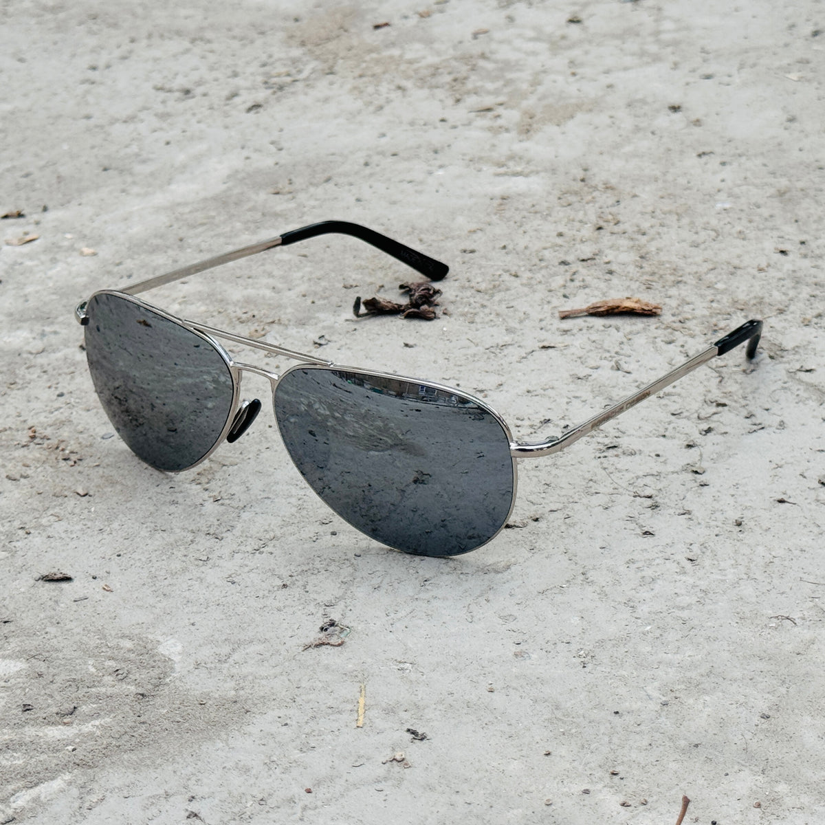 Porsche – 8508 - 60 –  Silver Mercury - Metal - Sunglasses – Unisex - Premium