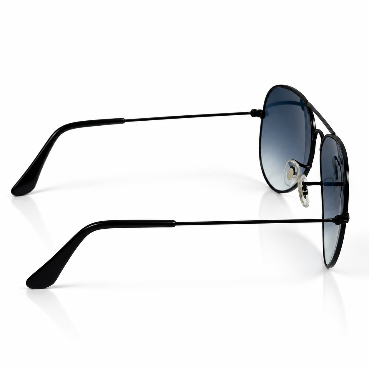 Rayban – 3026 – 59 – Black Blue Gradient – Metal – Sunglasses – Unisex - Premium