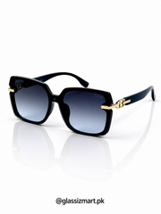 Dior – 6030 – 53 – Blue – Acetate – Sunglasses – Ladies