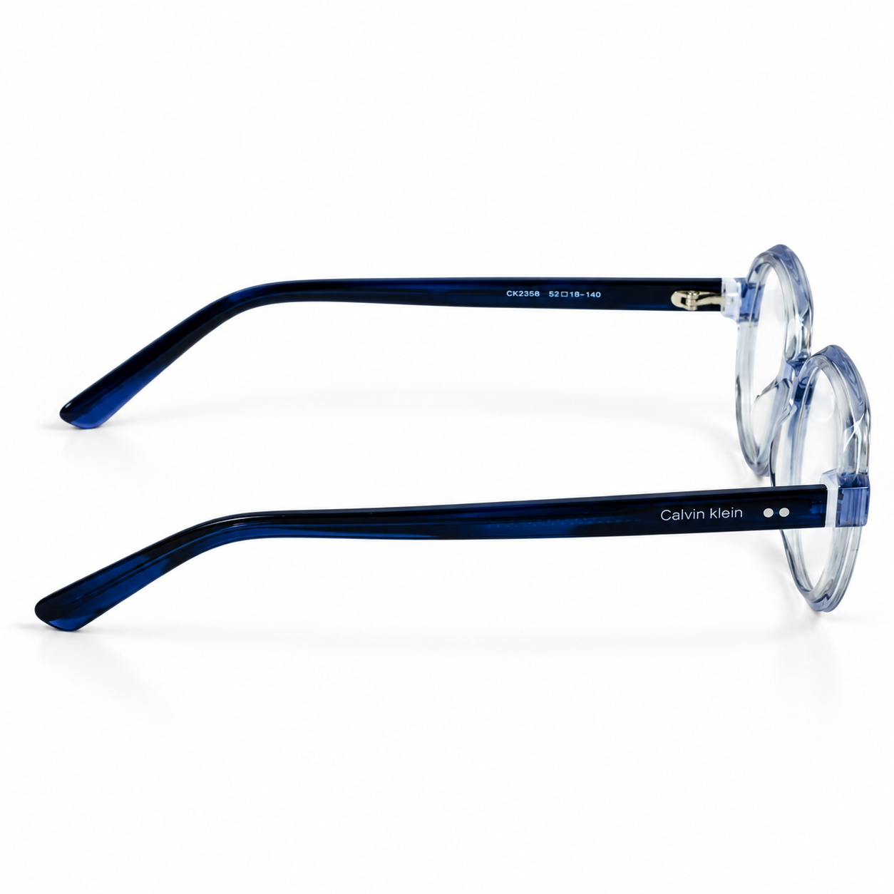 Calvin Klein – 48 – Blue –  Acetate- Optics – Unisex - Premium