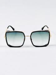 Dior – 220 – 56 – Golden Green Gradient – Metal – Sunglasses – Ladies