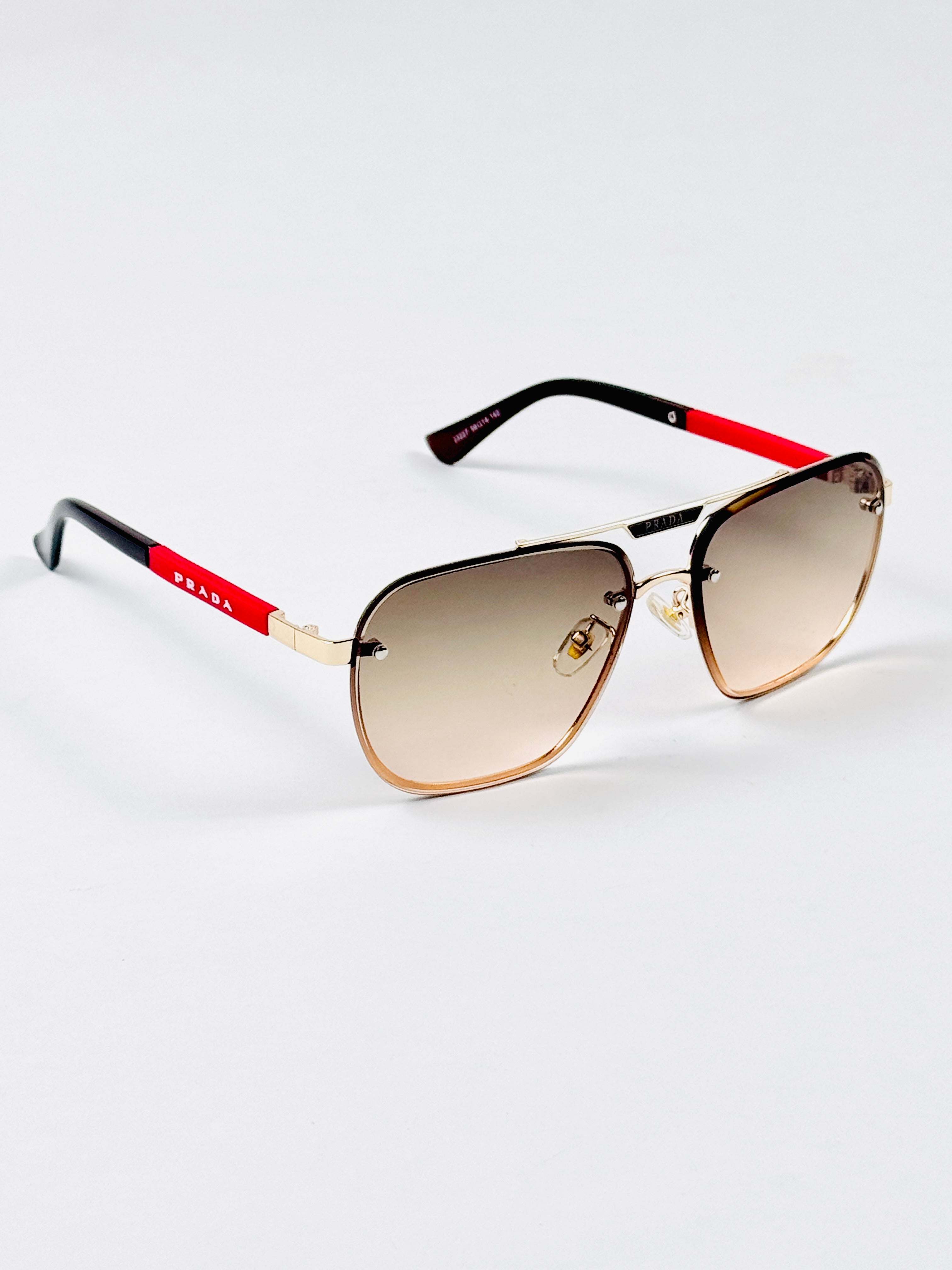 Prada – 23227 - 59 – Golden – Metal – Sunglasses
