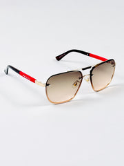 Prada – 23227 - 59 – Golden – Metal – Sunglasses