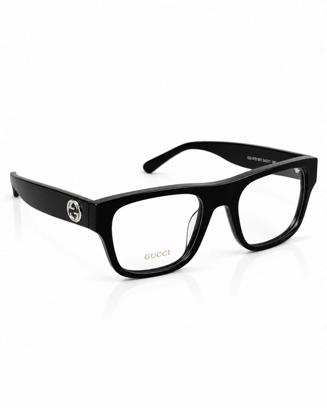 Gucci – 1427s - 53 – Black - Acetate - Optics – Unisex - Premium